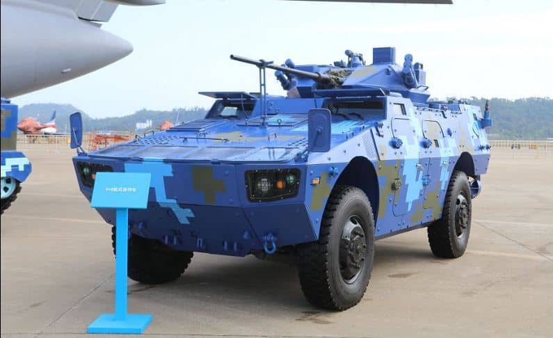القوات الصينية تتسلم المركبات المدرعة CS / VN3C 4x4