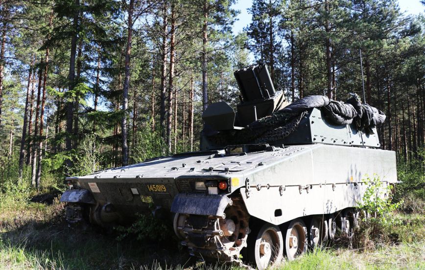 CV90 Mjolner نظام هاون سويدي
