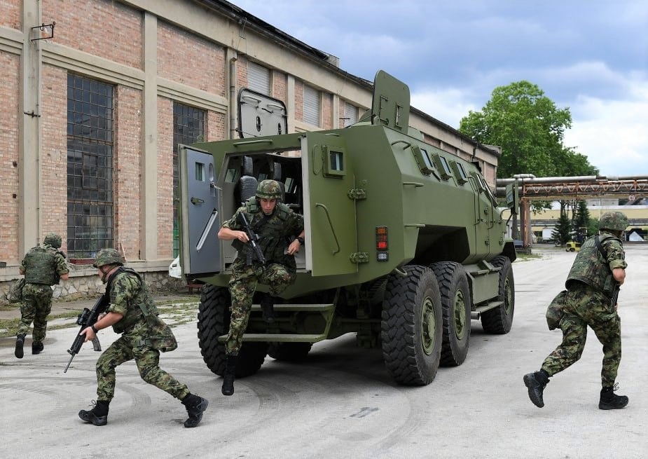 M-20 MRAP مركبة مدرعة صربية جديدة وهذه مواصفاتها.