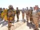رئيس الأركان المصري يتفقد الاستعداد القتالي للجيش على حدود ليبيا