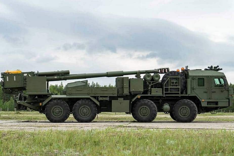 صناعة الدفاع الروسية تكشف عن مدفع هاوتزر Malva الجديد