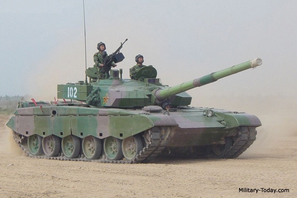 دبابة ZTZ-96B الصينية الحديثة تعرض في منتدى “الجيش – 2020” لأول مرة