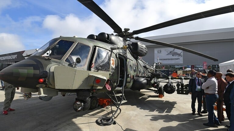 الكشف عن مروحية Mi-171SH الروسية في منتدى “الجيش-2020”