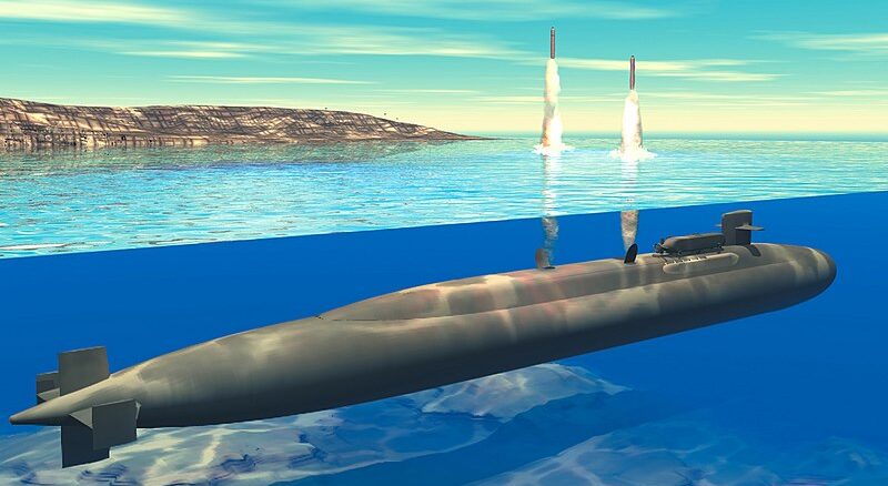 800px-Ohio-class_submarine_launches_Tomahawk_Cruise_missiles_(artist_concept) ماهو الصاروخ الجوال وما هي مميزاته ؟