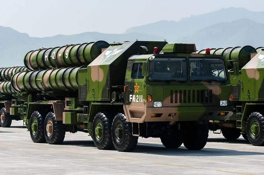 الصين تنشر أنظمة صواريخ دفاع جوي HQ-9 في ولاية سيكيم شمال شرق الهند