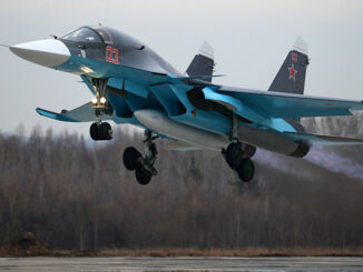 تحطم طائرة مقاتلة روسية من طراز Su-34 في منطقة خاباروفسك