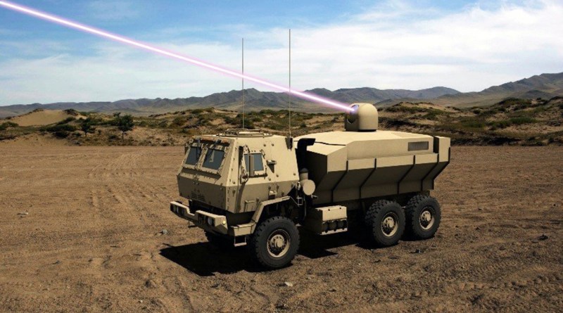 جنرال أتوميكس وشركة بوينج تتعاونان لتطوير نظام أسلحة الليزر عالي الطاقة HEL