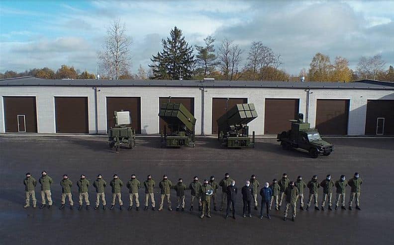 القوات المسلحة الليتوانية تستلم رسميا نظام صاروخ الدفاع الجوي NASAMS