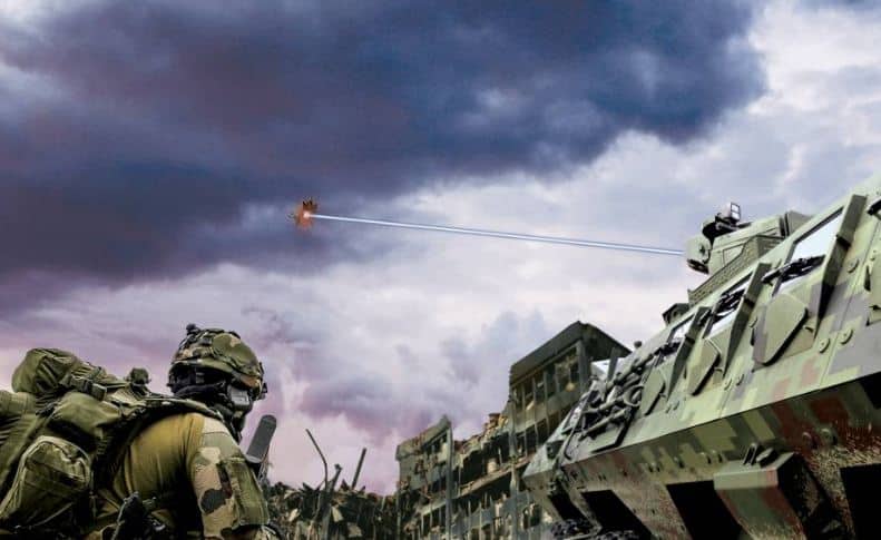 جيش الدفاع الفرنسي يدعم نظام الليزر HELMA-P المضاد للطائرات بدون طيار