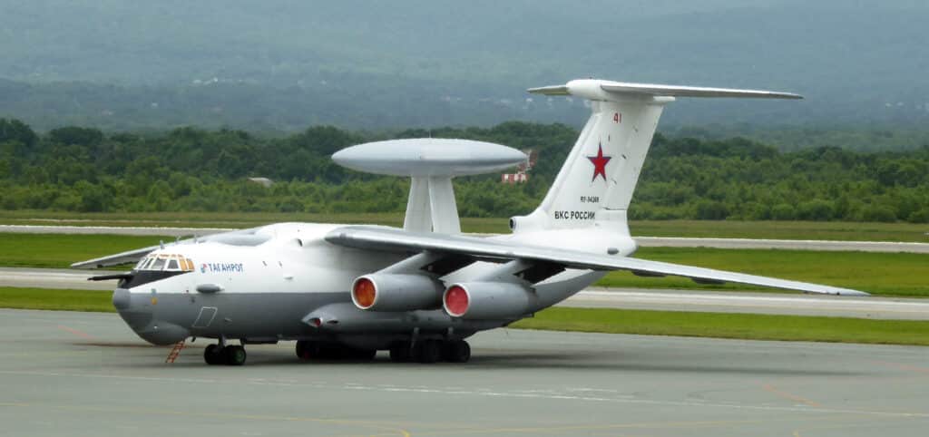 اليابان تعترض طائرة رادار روسية من طراز A-50 بطائرات نفاثة