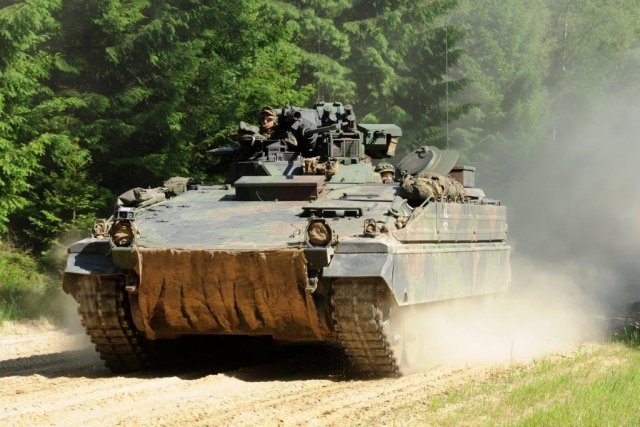 ألمانيا تستورد أجهزة التصويب الحراري لمركبات الجيش Marder IFVs