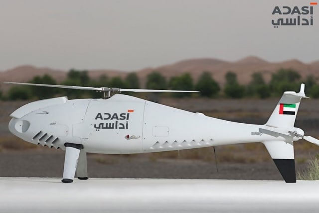 مراجعة فنية للطائرة الإماراتية بدون طيار EDGE ADASI Garmoosha