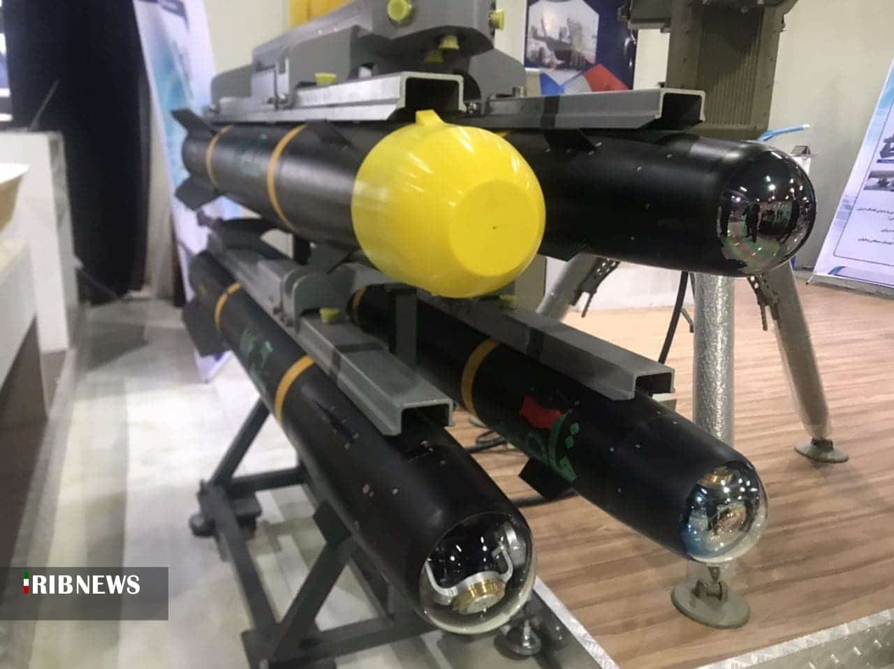 شاهد بالصور النسخة الإيرانية لصاروخ هيلفاير الأمريكي 