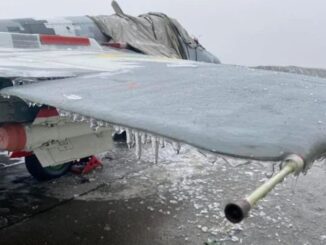 الأمطار المتجمدة تسبب مشاكل كبيرة للقوات الجوية الأوكرانية