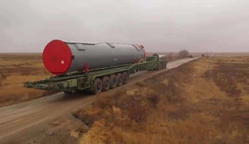 روسيا تنشر مركبة إنزلاقية معززة نووية جديدة من Avangard في ‘المهام القتالية’