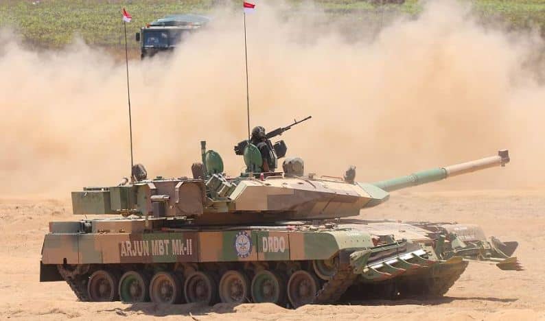 الجيش الهندي يشتري 118 دبابة قتال رئيسية محلية الصنع من طراز Arjun Mk-1A