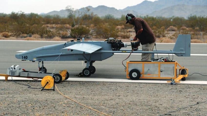 الجيش الأمريكي يختبر طائرة بدون طيار من طراز Tigershark في مركز الاختبار الأول