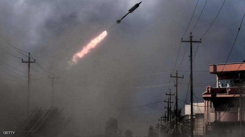 هجوم صاروخي على قاعدة جوية تضم أمريكيين شمال العراق