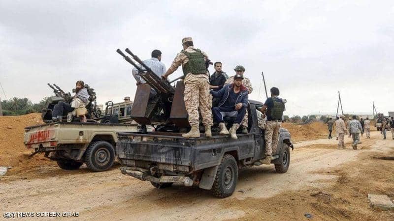 اشتباكات عنيفة في طرابلس بين ميليشيات تابعة لحكومة الوفاق