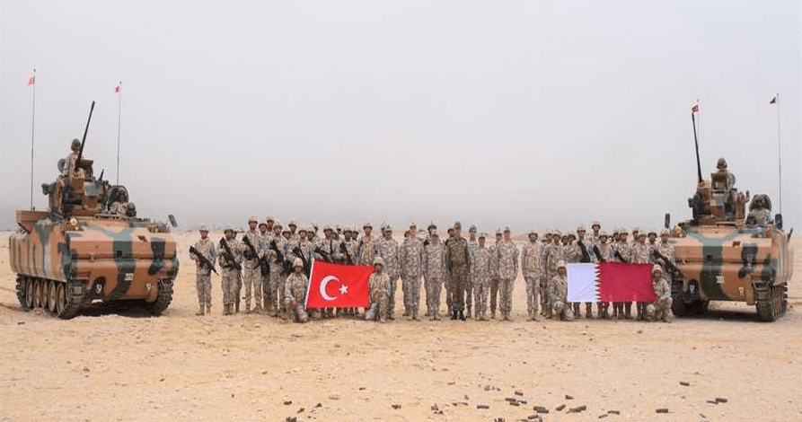 اتفاقية عسكرية جديدة بين قطر و تركيا