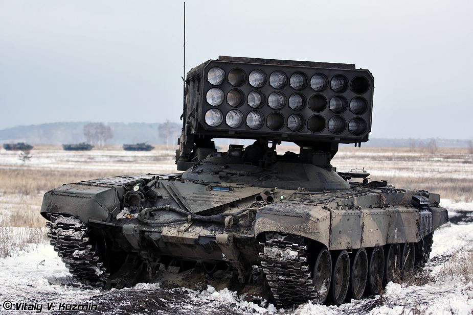 شركة Rostec تحضر قاذف اللهب الثقيل TOS-2 Tosochka لاختبارات الحالة