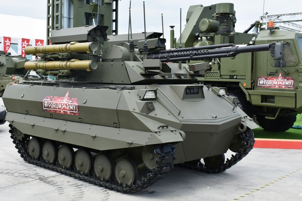 روسيا تطلق أول دبابة مسيرة آلياً في معركة حقيقية بعد إختباراها في الحرب السورية