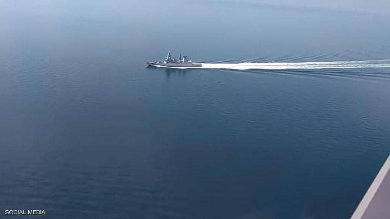 روسيا تنشر فيديو للمدمرة البريطانية التي اقتحمت السواحل الروسية قبالة القرم