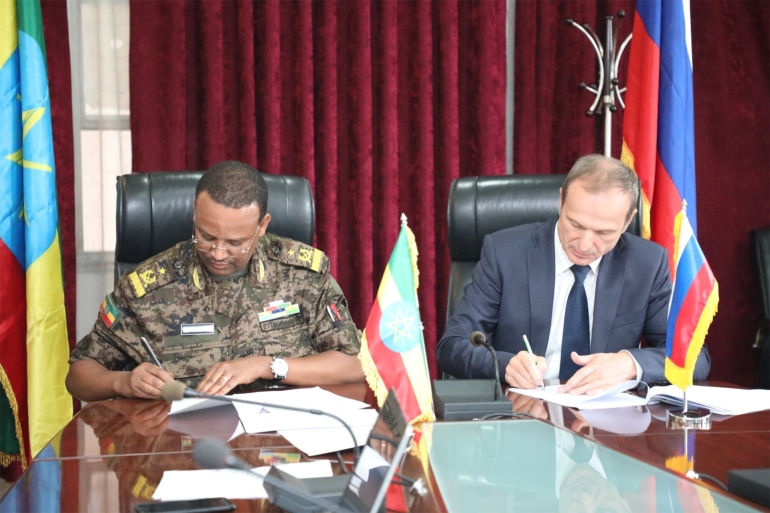 روسيا توقع اتفاقية عسكرية مع إثيوبيا لتعزيز قدرات جيشها ومصر تصاب بالصدمة
