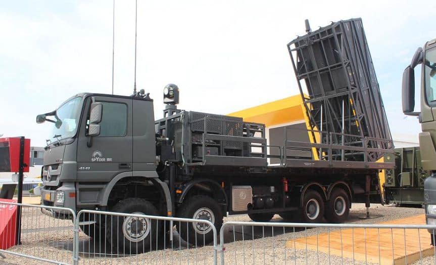 جمهورية التشيك تتفاوض لشراء أنظمة صواريخ سبايدر الإسرائيلية للدفاع الجوي