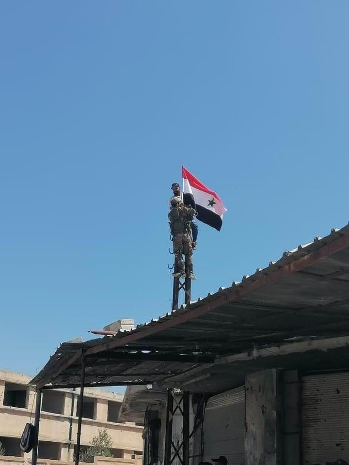 الجيش السوري يدخل مدينة درعا لأول مرة منذ 10 سنوات