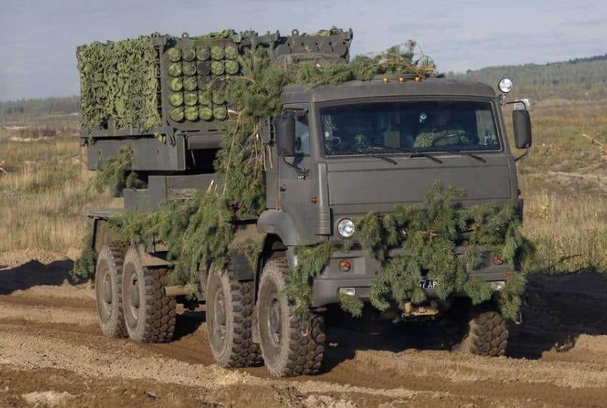 الجيش الروسي يختبر لأول مرة تكتيكًا جديدًا في نظام هندسة إزالة الألغام عن بُعد ISDM