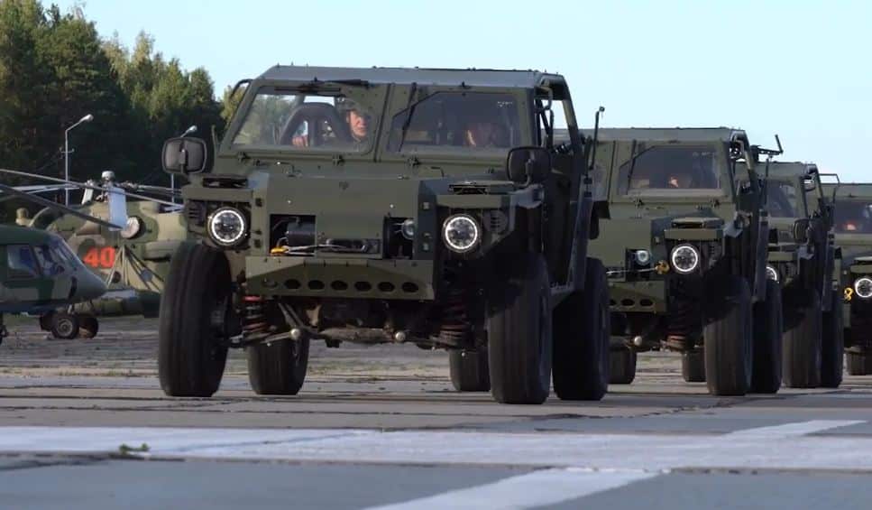 لأول مرة ..الجيش الروسي يرسل أحدث العربات القتالية للتدؤيبات العسكرية