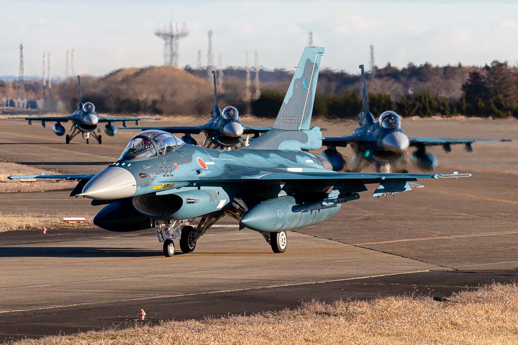 مقاتلة يابانية تتعرض لحادث خطير إثناء محاولة إعتراض طائرة روسية