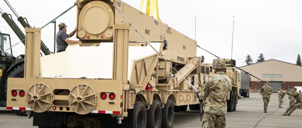 Prototype hypersonic hardware delivered to unit on JBLM