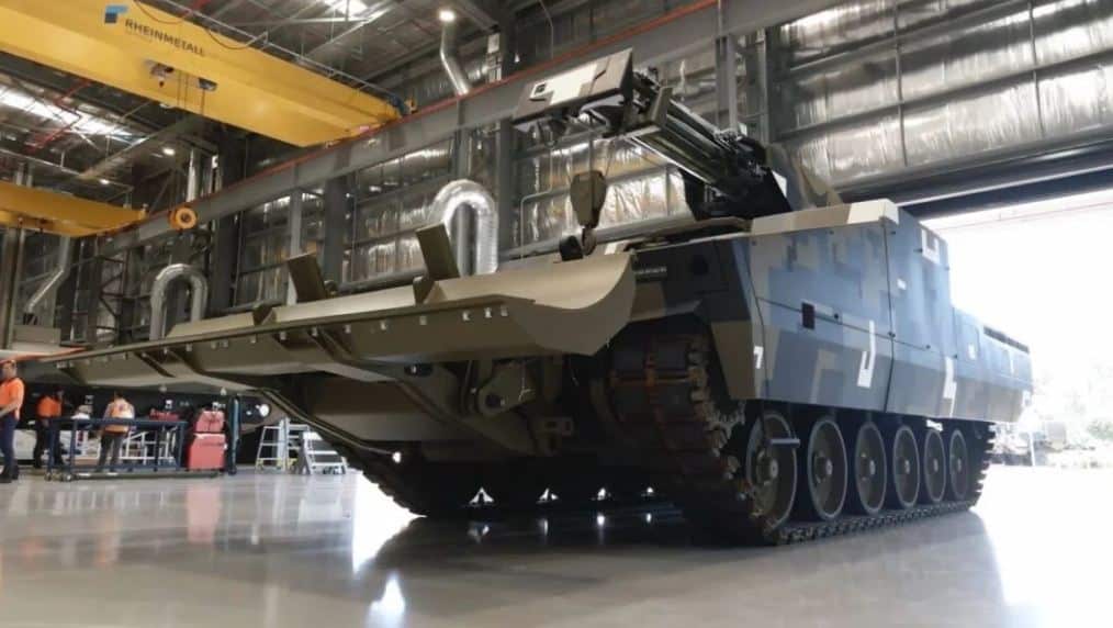 شركة Rheinmetall تكشف عن مركبة قتالية عسكرية جديدة سرية..فيديو