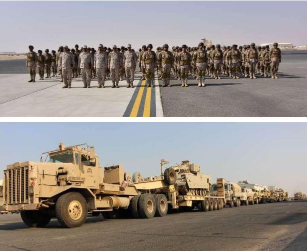 انطلاق مناورات تمرين رماية الخليج 2021 بمشاركة القوات البرية الملكية السعودية