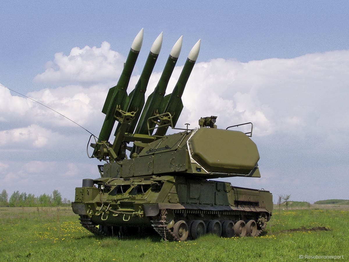 روسيا تنشر نظام بوك للدفاع الجوي بالقرب من الحدود الأوكرانية