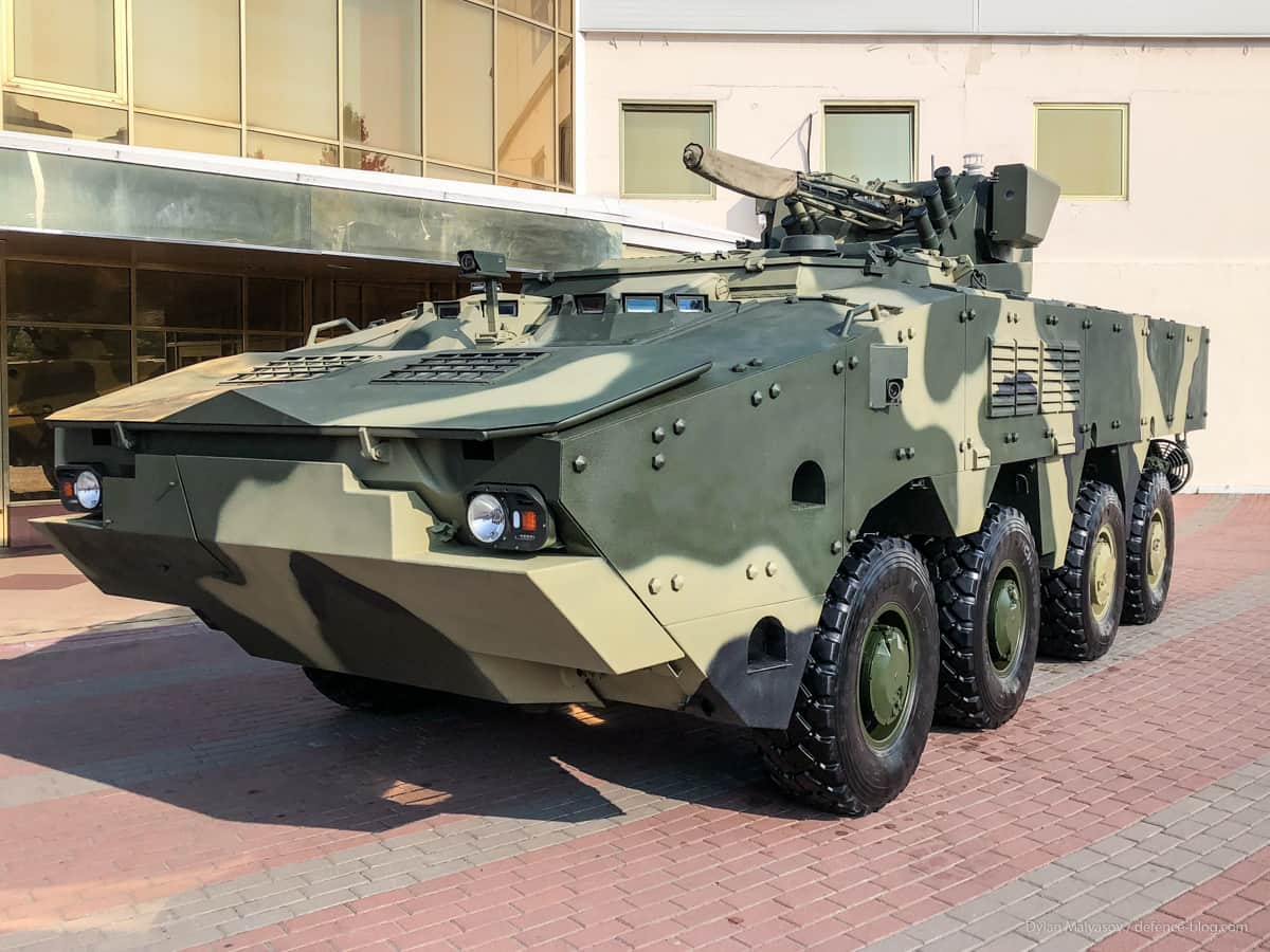 ناقلة أفراد مدرعة أوكرانية من طراز BTR-4MV1 ..تعرف مميزاتها