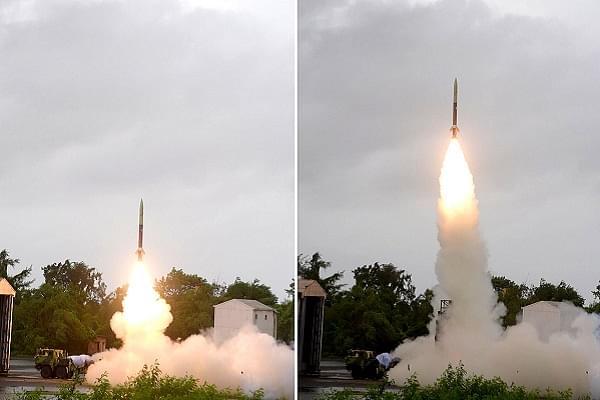 الهند تجري بنجاح تجربة طيران ثانية لصاروخها الباليستي برالاي