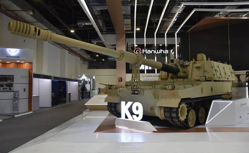 مصر قد توقع قريبًا اتفاقية للحصول على مدافع هاوتزر K9 155 ملم من كوريا الجنوبية