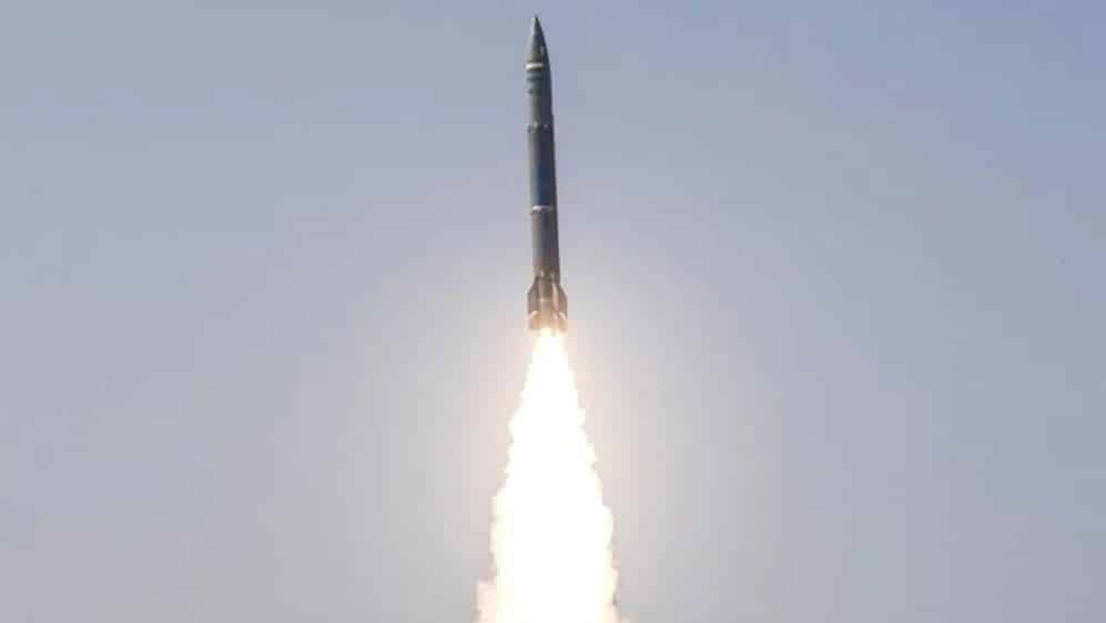 الهند تجري بنجاح تجربة طيران ثانية لصاروخها الباليستي برالاي