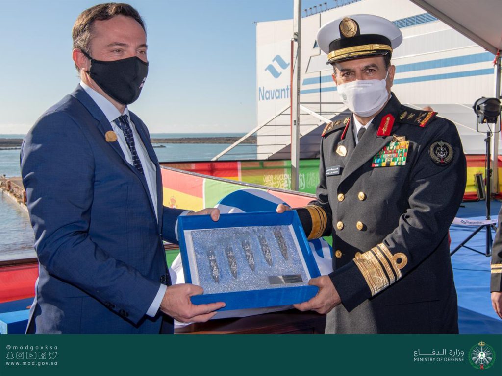 تعوبم آخر سفن مشروع السروات في أسبانيا لصالح البحرية السعودية
