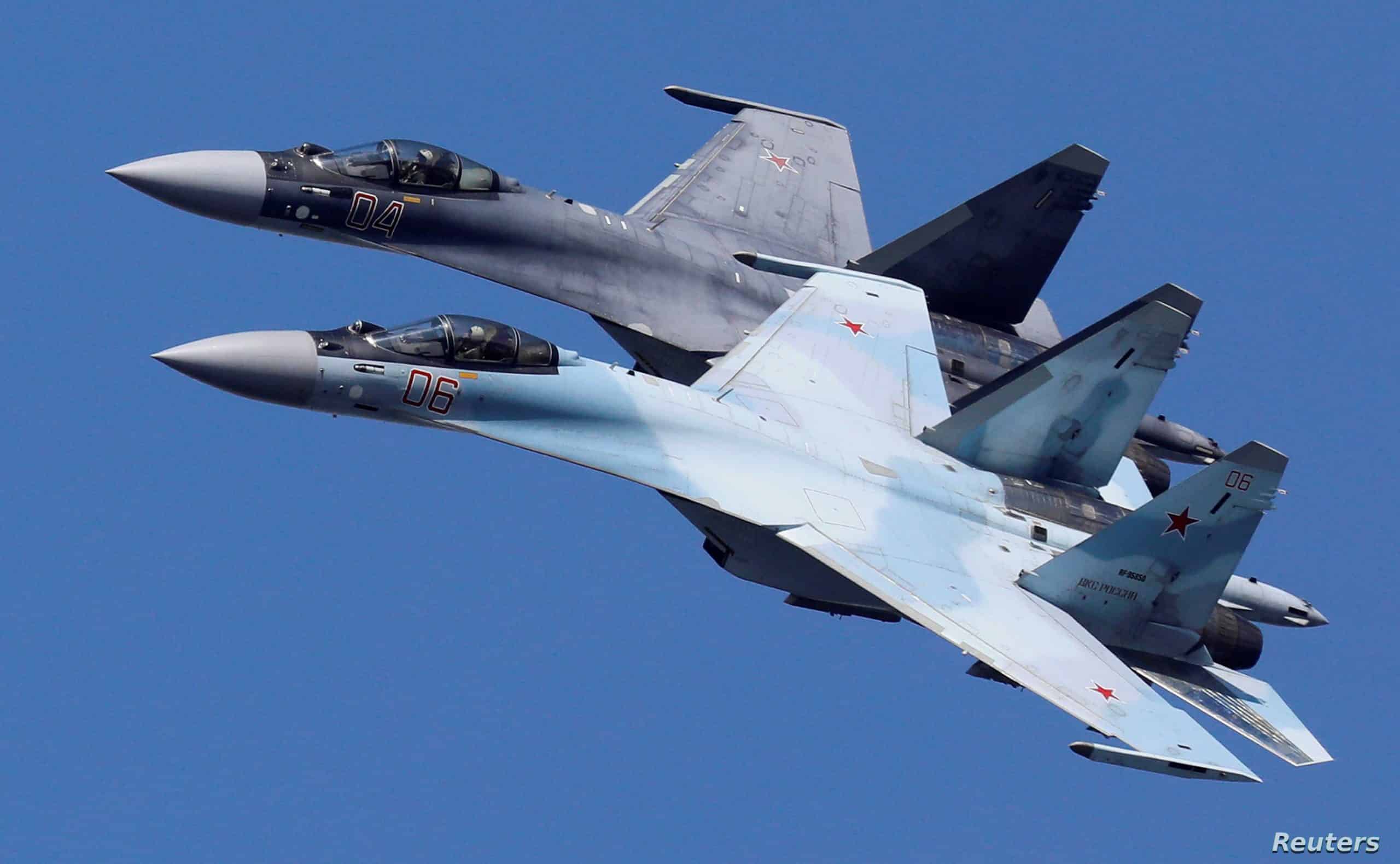 مقارنة بين مقاتلات Su-27 الأوكرانية بمقاتلات Su-35 الروسية