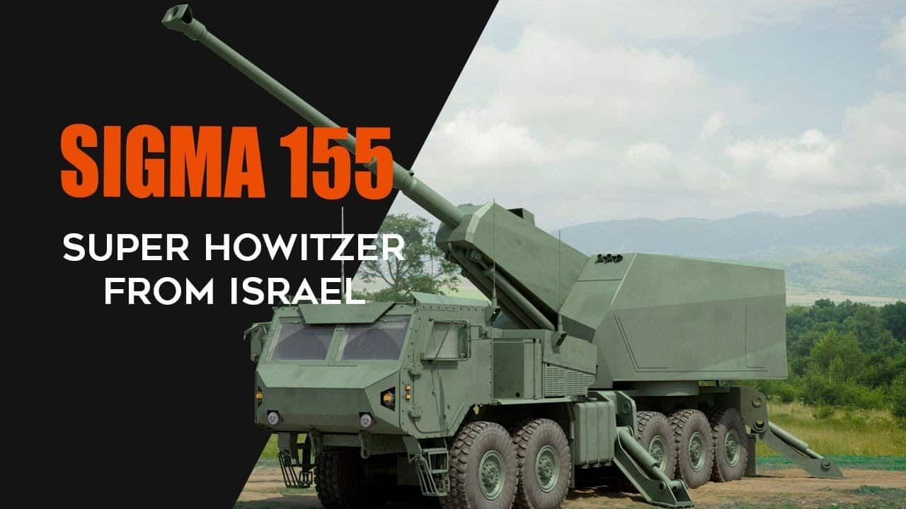 أول صورة لهاوتزر إسرائيلية ذاتية الدفع SIGMA عيار 155 ملم 10x10