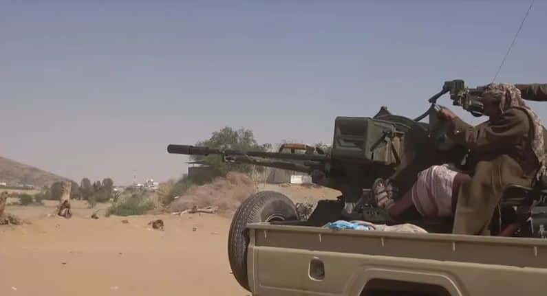 ألوية العمالقة تبدأ عملية عسكرية في مديرية عين بشبوة في اليمن