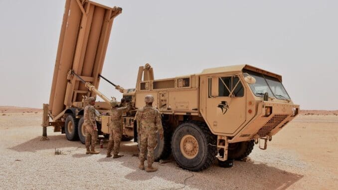 الولايات المتحدة توافق على تحديث أنظمة صواريخ ثاد للدفاع الجوي السعودية