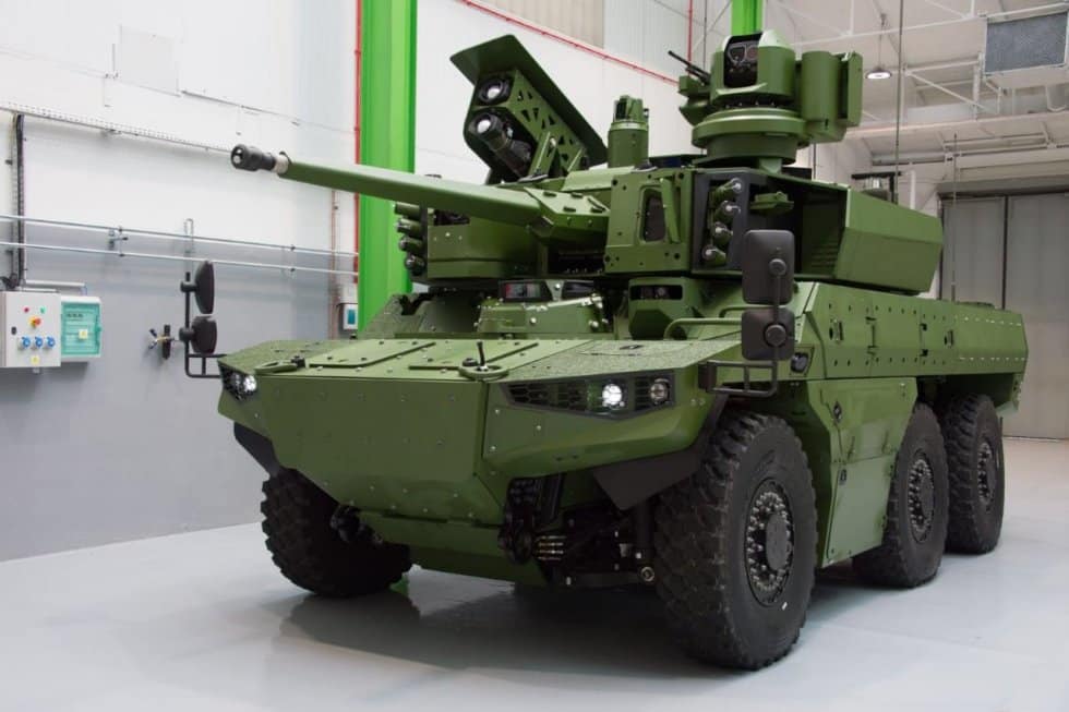 الجيش الفرنسي يستقبل أول دبابات استطلاع جاكوار EBRC