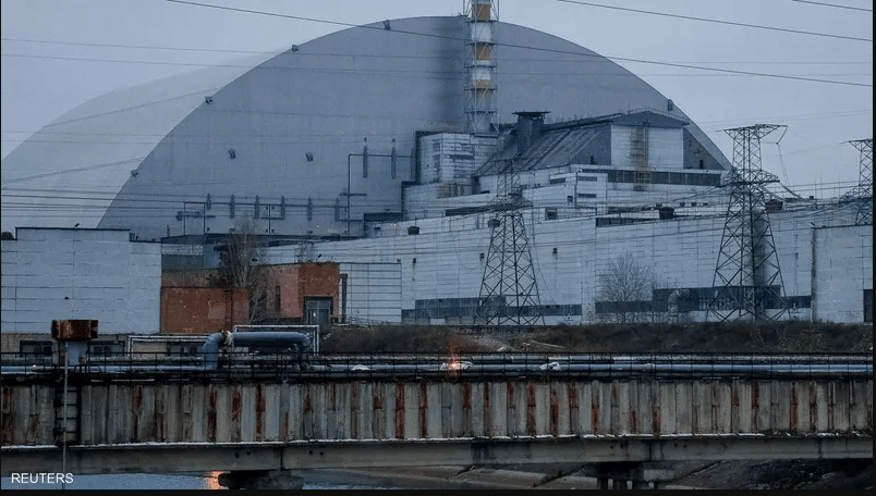 تدمير أحد مختبرات محطة تشيرنوبل النووية