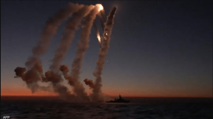 روسيا تضرب أهدافا أوكرانية من البحر بصاروخها المدمر..فيديو