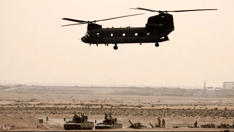 صفقة عسكرية تحصل بموجبها مصر على طائرات هليكوبتر شينوك